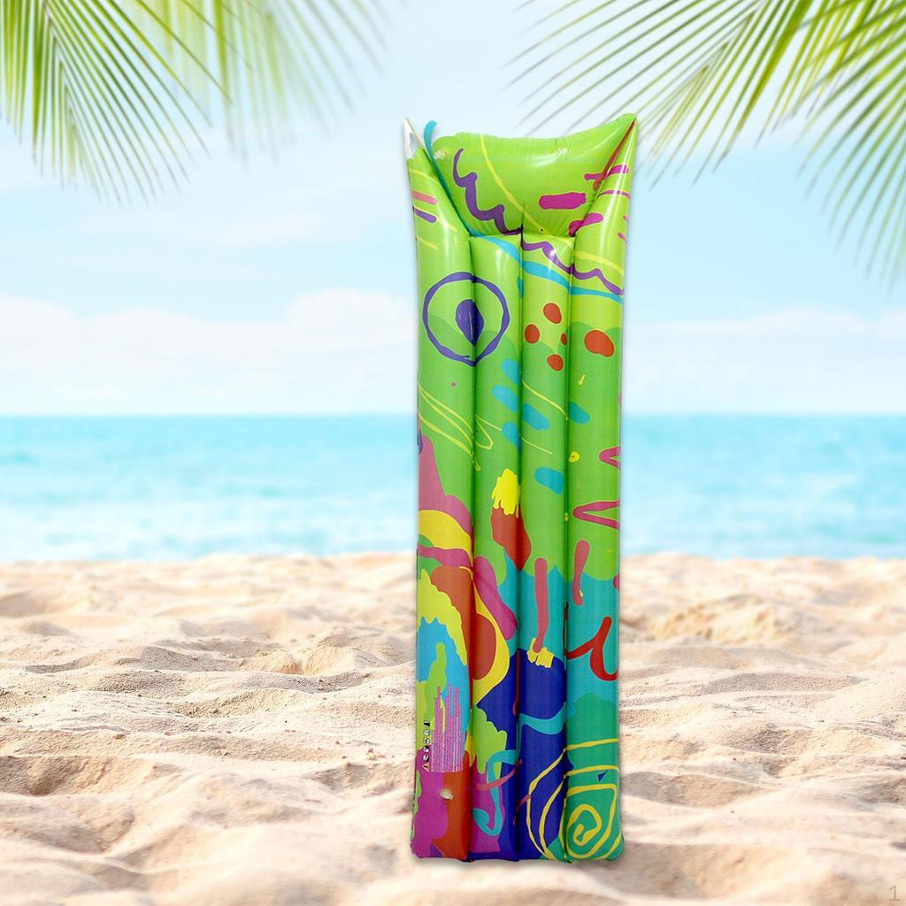 Şişme Havuz Yatağı Su Üzerinde Serin Tutun Eğlenceli Sal Şezlong