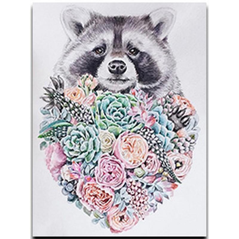 

Полный круглый дрель алмазная живопись наборы для вышивки крестом Алмазная мозаика вышивка пейзаж животные мозаичный узор домашний декор стены 15x20CM