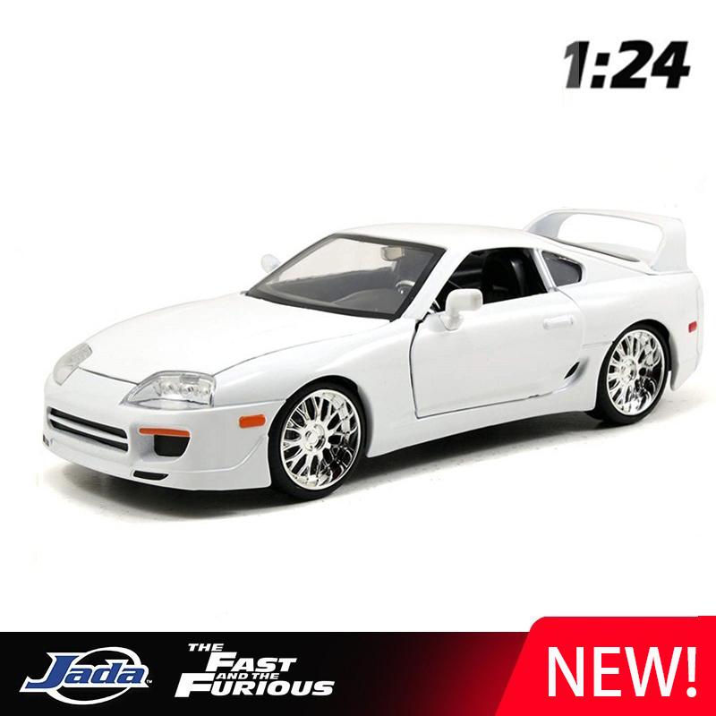 

JADA 1:24 Brian Supra Alloy Car Diecasts & Toy Vehicles Car Model Miniature Scale Model Car Toys For Children