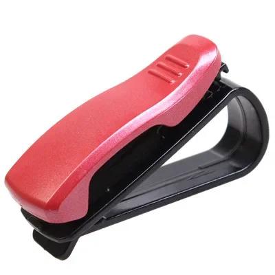 New Car Sun Visor Glasses Holder, Multi-function Sunglasses Business Card and Ticket Holder Glasses Frame Box Car Accessories