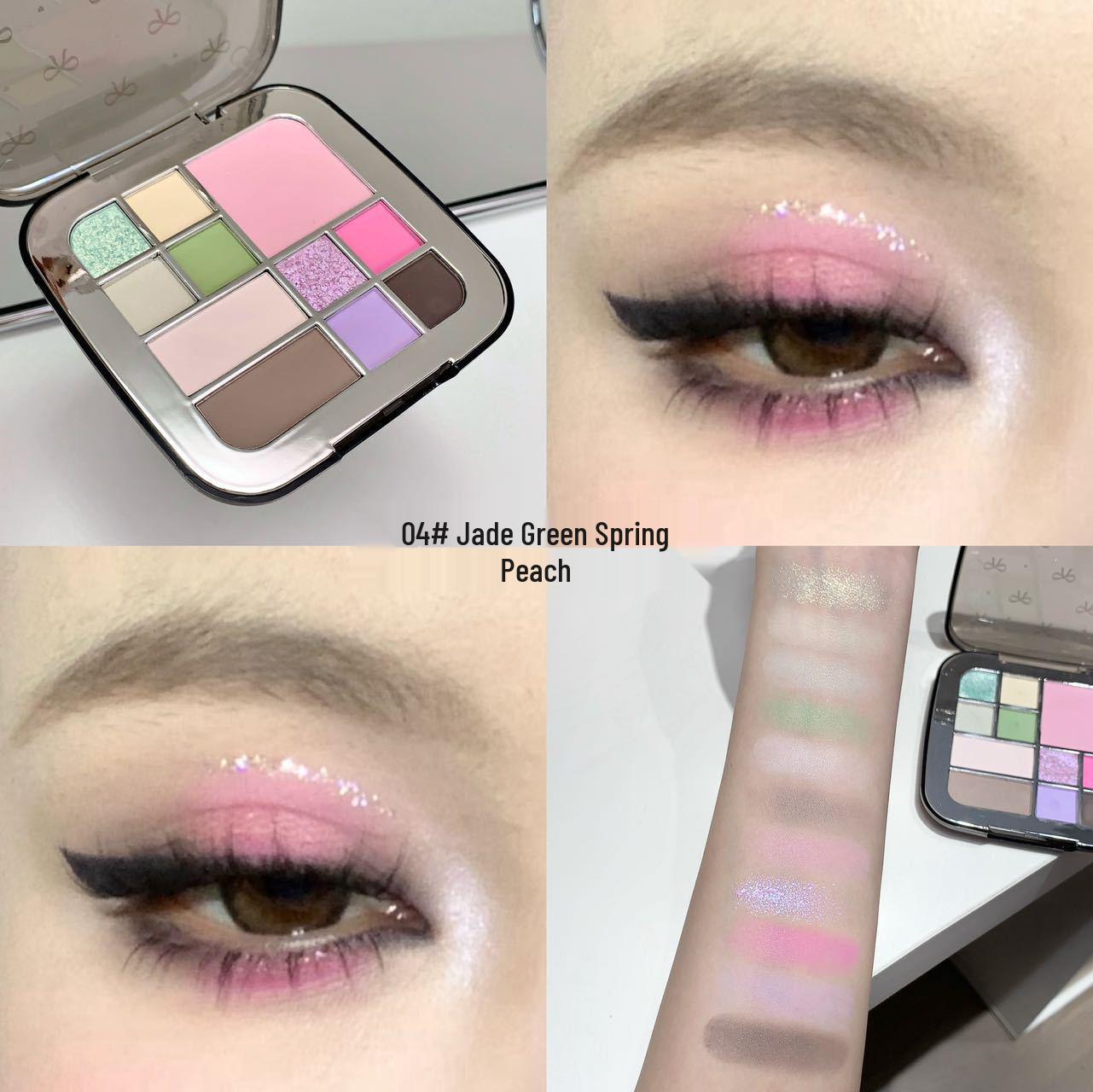 

Kakashow Heart-Fluttering All-in-One Face Palette: Contour, Highlight, Shimmer, Eyeshadow, Blush, Multi-use Makeup 16.5g