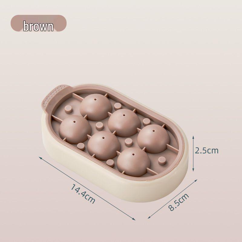 Popular Silicone Ice Ball Mold Tray for Homemade Round Ice