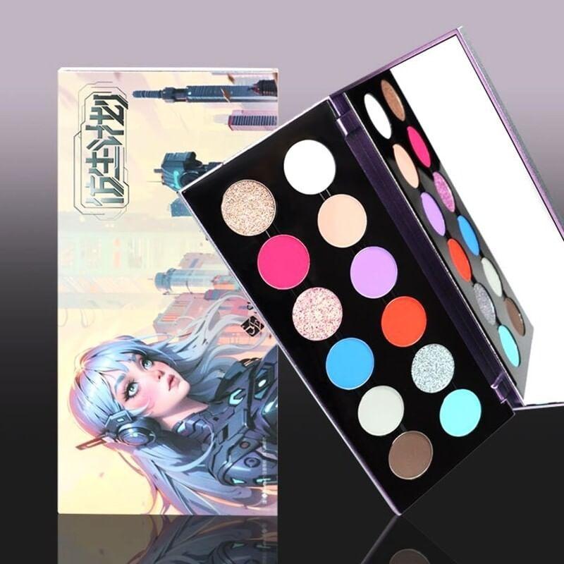 SheenEffect - Bionics Project 12 Colors Chameleon Eyeshadow Palette