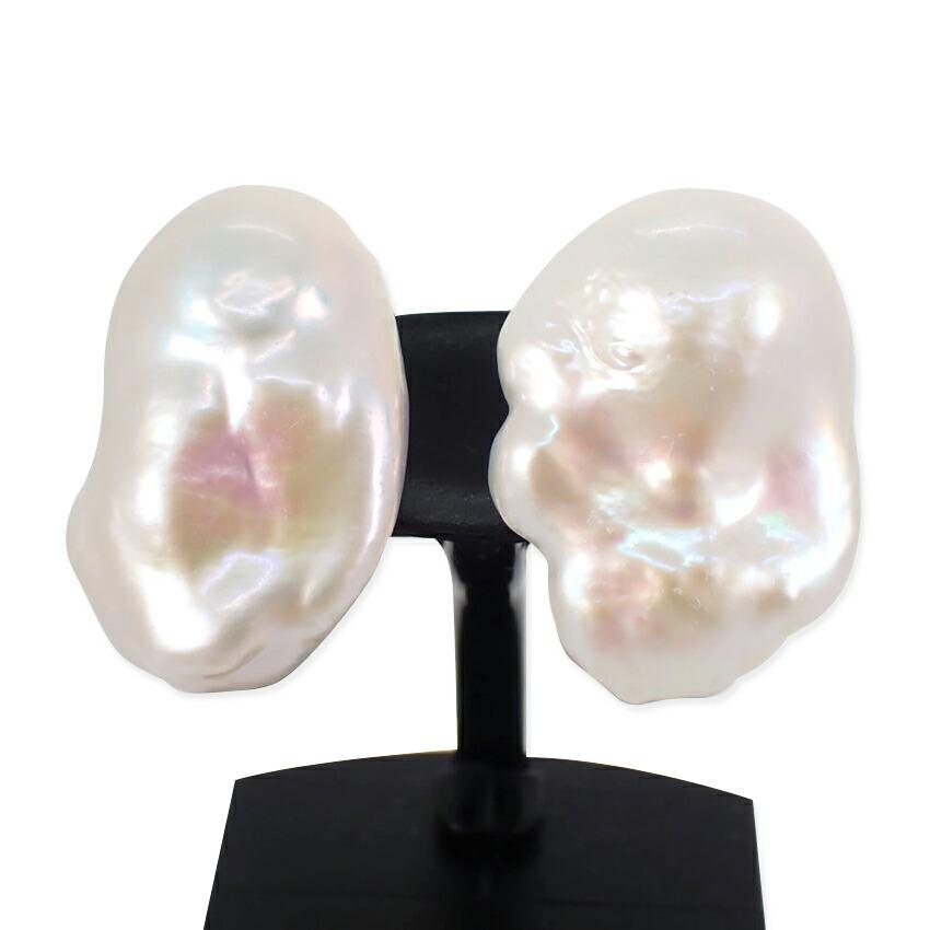 

[New] Pt900 Freshwater Pearl Stud Earrings/j33-7