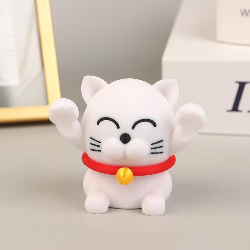 

Creative Product 3D Printing Telescopic Kitten Creative Decompression Toy Ornaments Simulation Animal Model