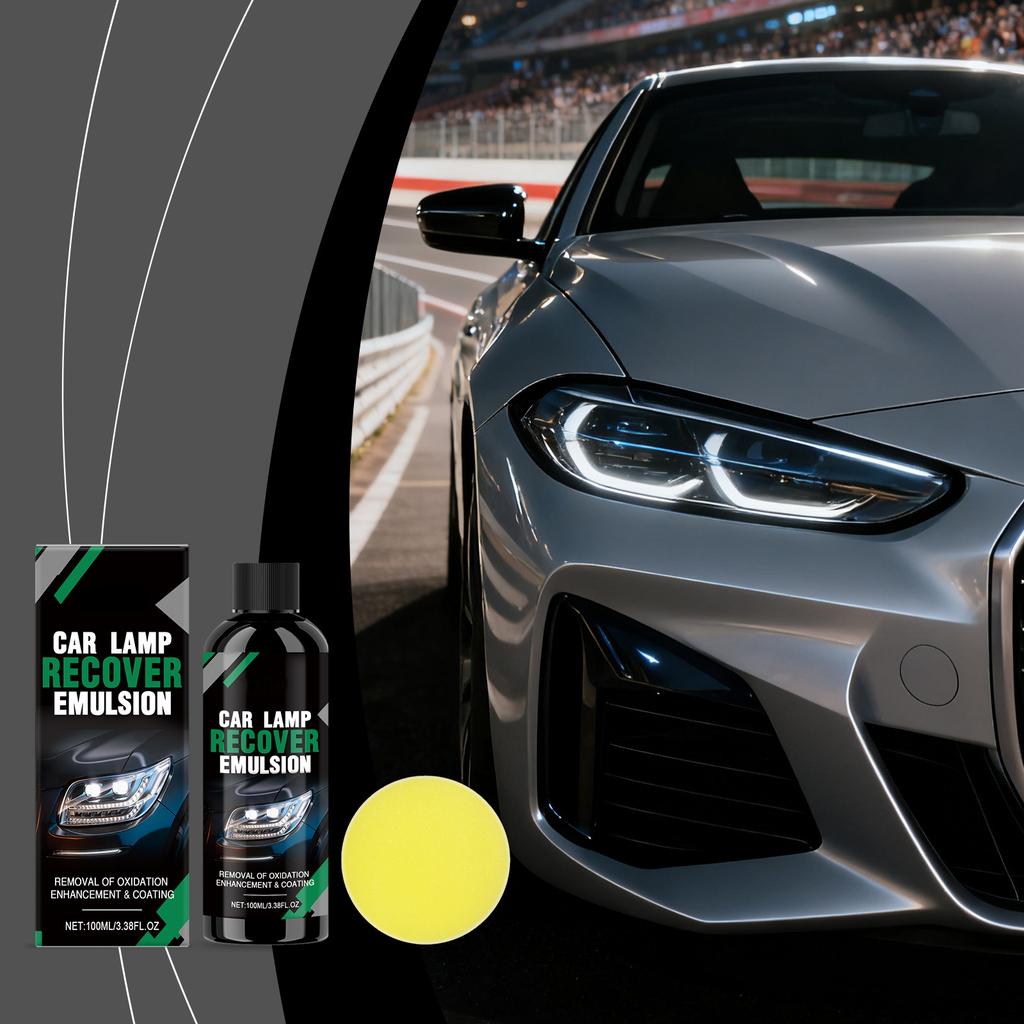 Car Lamp Recover Emulsion;Polishing Care Agent; Car Headlight Polishing(100ml)