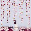 New Paper Circle Garland Banner Round Dots Colorful Colorful Dot Garland Hanging Party Garland Wedding Decorations