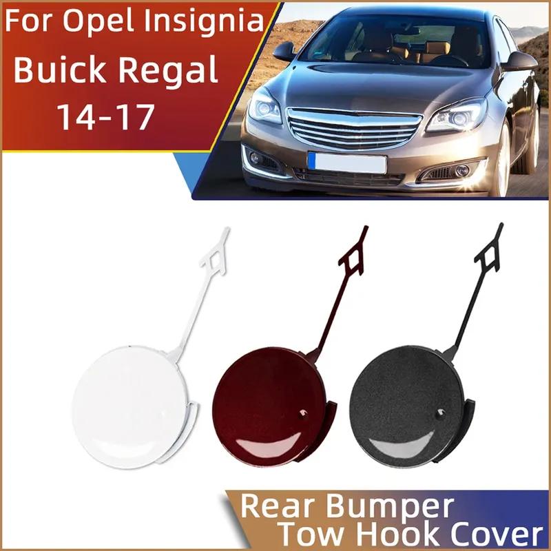 

Задний бампер, фаркоп, крышка для Opel Insignia Buick Regal 2014, 2015, 2016, 2017, автозапчасти, буксировка, отделка крышки прицепа белый