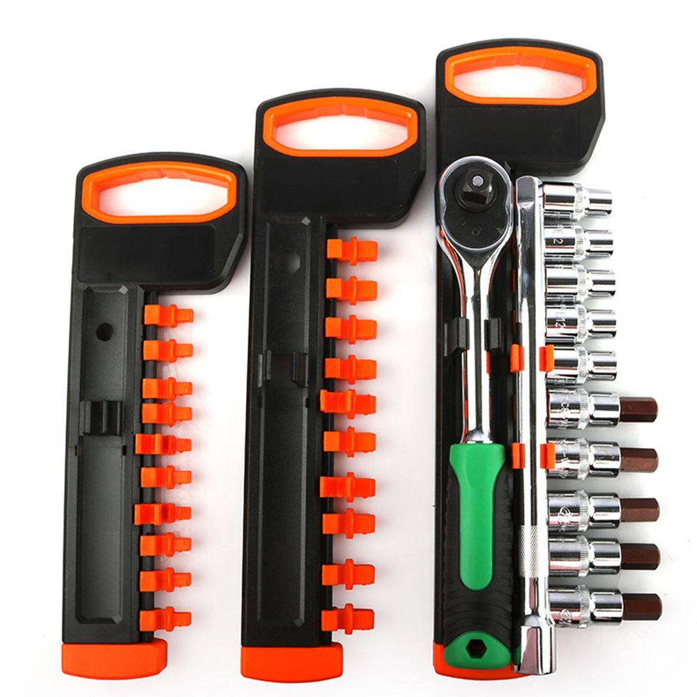 Saves Space Rail Tray Sockets Wrench Holder Sockets Spanner Organizer Socket Wrench Storage Rack