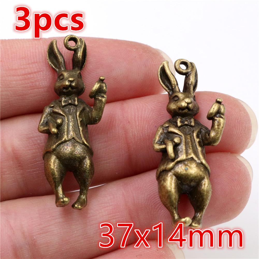 2-30pcs Animal Pendant Cute Charms Cat Dog Leopard Deer Elephant DIY Jewelry Making Accessories Findings for Necklace Keychains
