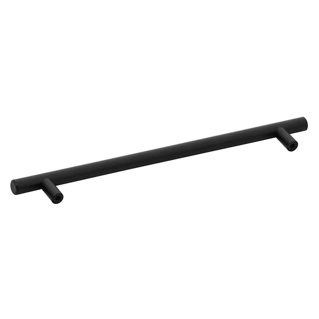 Furniture Handles 5 pcs Black 224 mm Stainless Steel