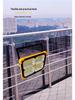 High-Power Portable Solar LED Floodlight for Outdoors and Construction