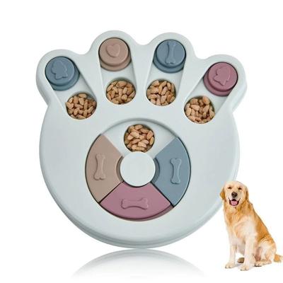 Hondenspeelgoed Puzzel Langzame Voederbak Interactief Verhoog Puppy IQ Voedseldispenser Langzaam Eten Antislip Kom Huisdier Kat Honden Trainingsspel