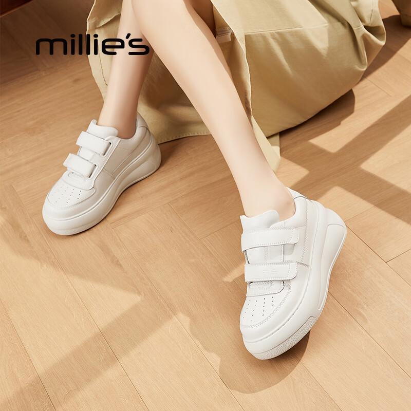 Women s Fashion Round Toe Platform Sneakers EU 36 белый