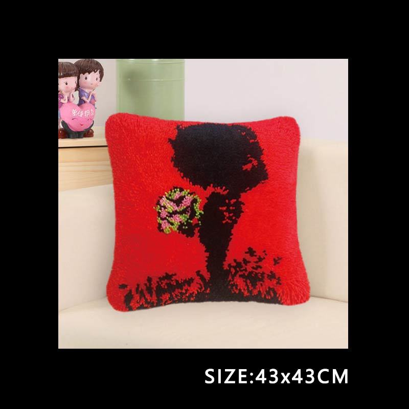 

Подушки для вышивки крестом, набор подушек с крючком-защелкой, фоамиран для цветов, Smyrna Knooppakket, крючок с защелкой, набор для вышивки «сделай сам»