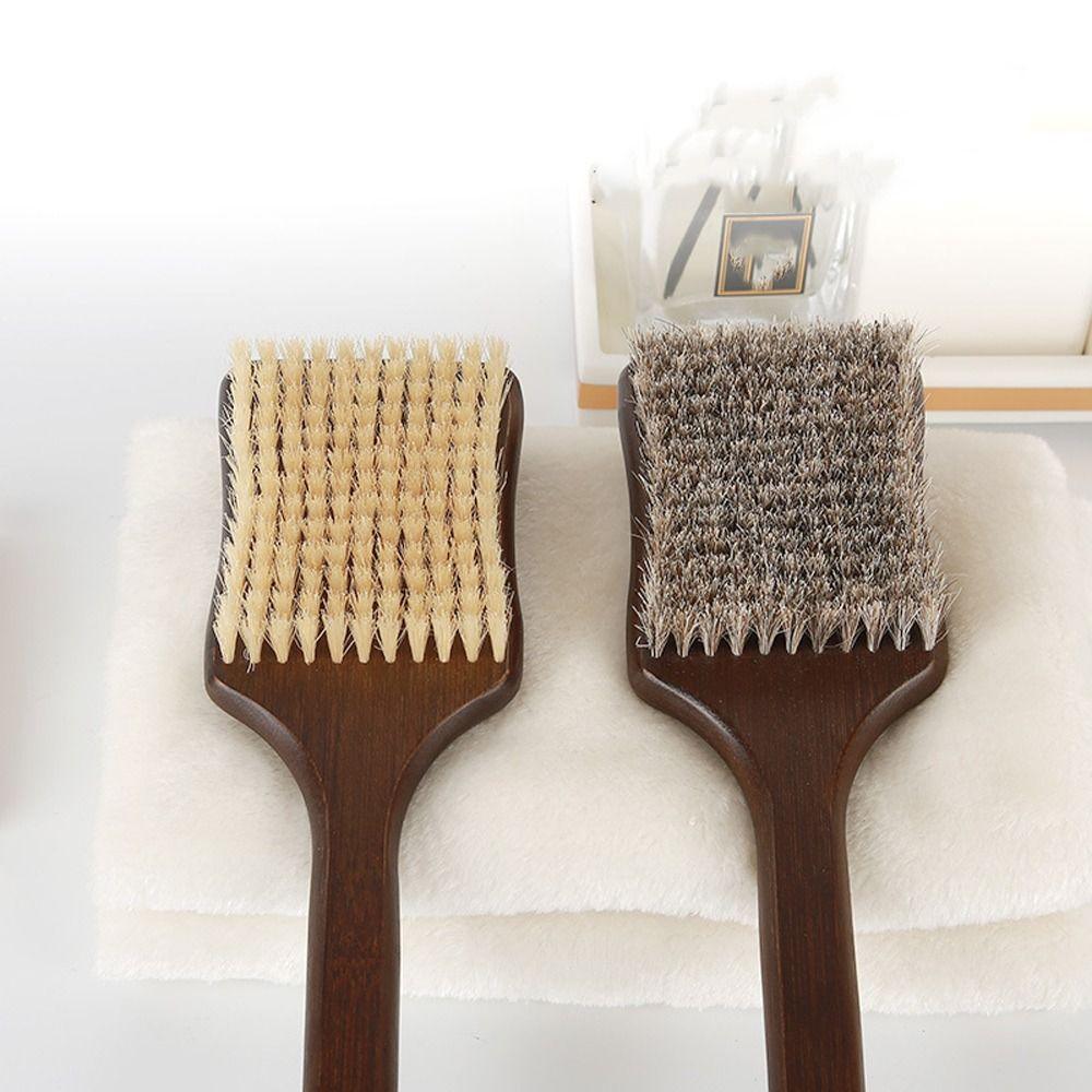 Weiche Borsten Massagebürste Ergonomischer Rückenwäscher Hautpflege Rückenbürste Badezimmerwerkzeuge