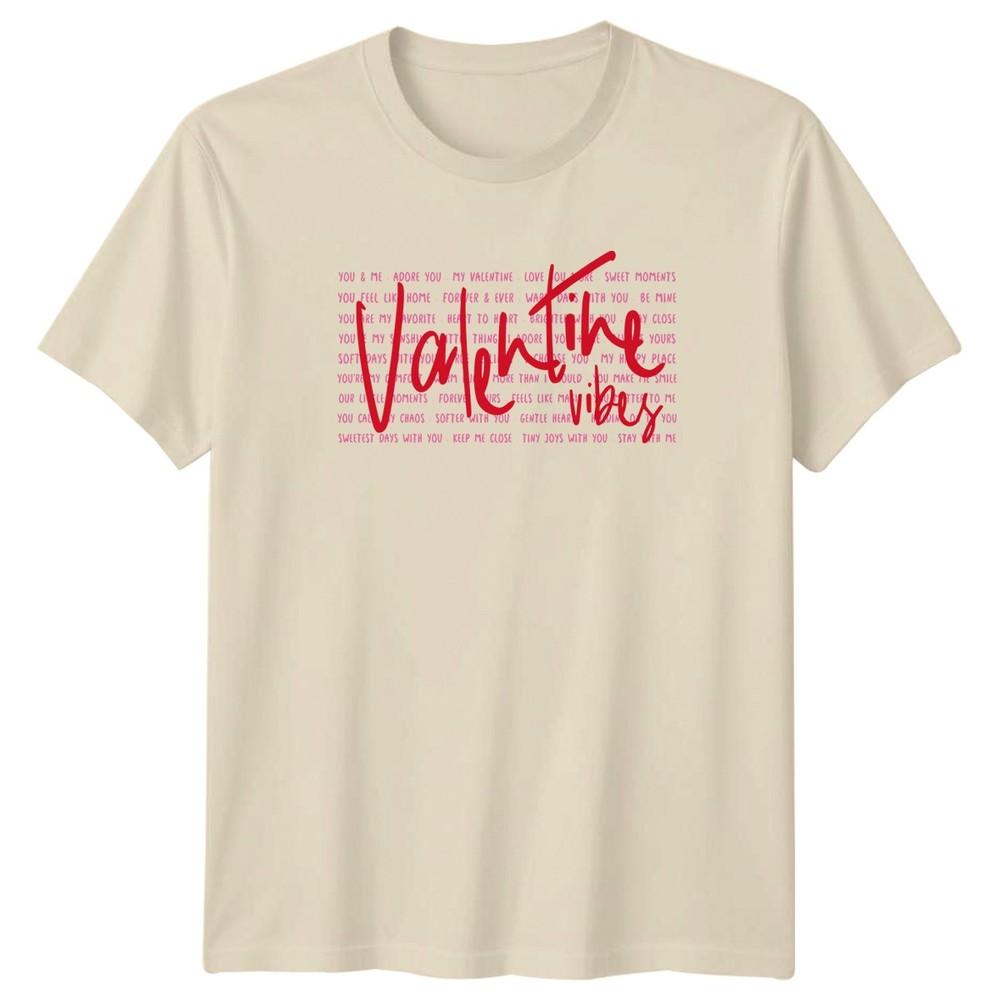 Valentine Vibes Unisexs TShirt Unisexs Tee Graphic Unisex Top