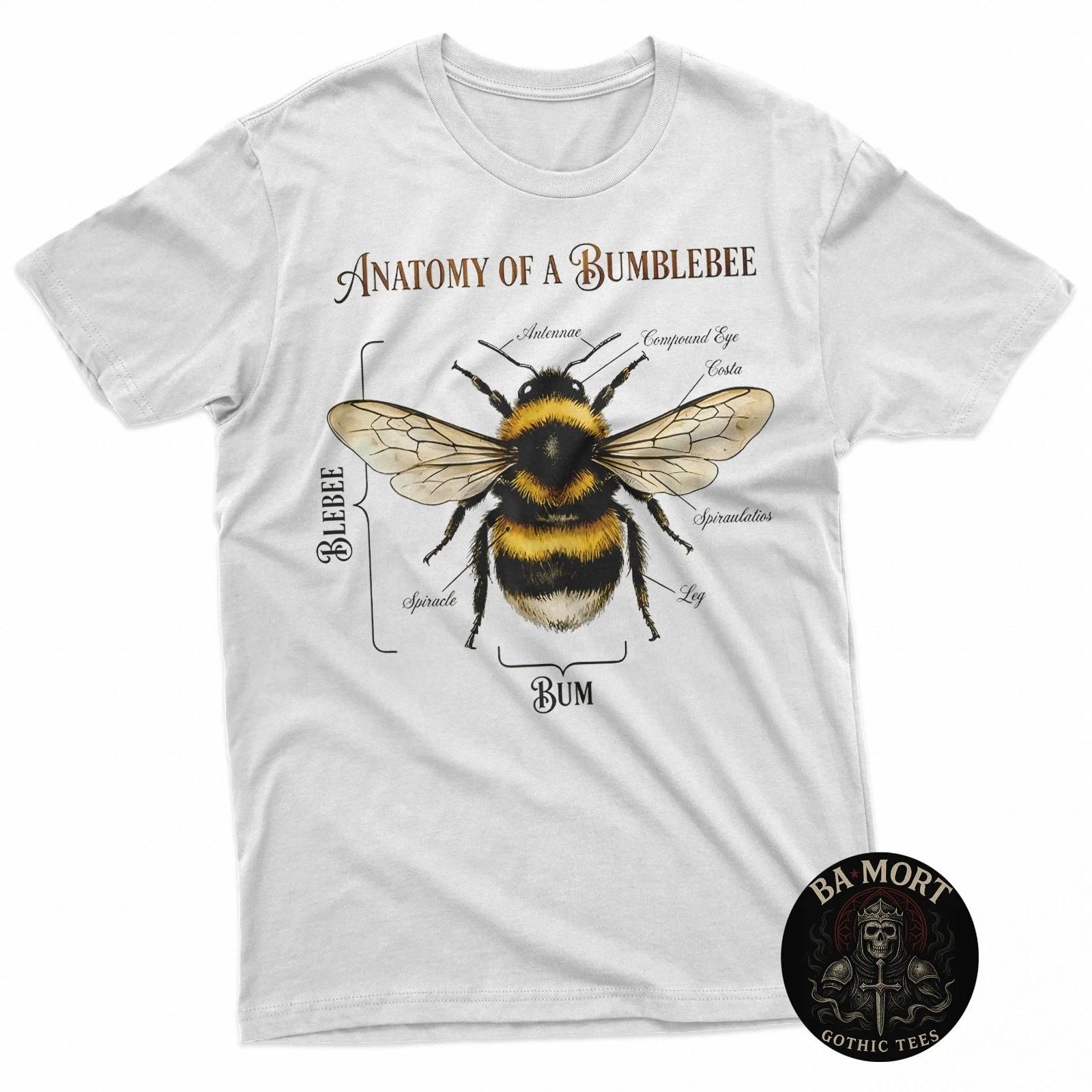 Anatomy Of A Bumblebee Funny Sarcastic Humor T-Shirt XXXL