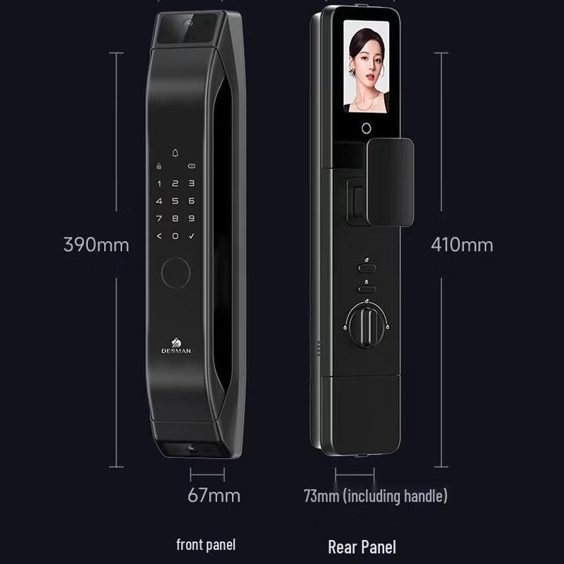 DESMAN Q5FPro Dual Camera Smart Door Lock