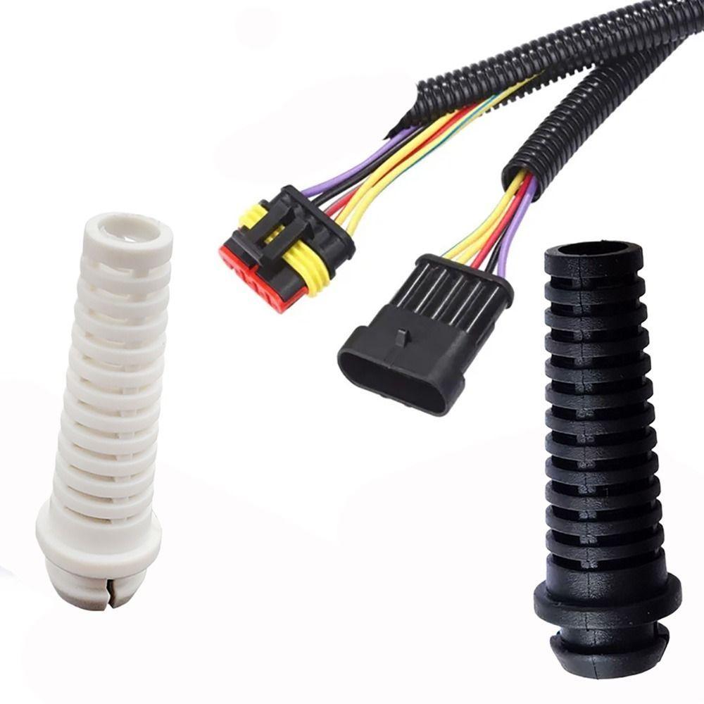 Cable Gland Strain Relief Boot Cord Protector PVC Wire Cable Sleeve Drill Cable Wire Protection Sleeve Wiring Accessories