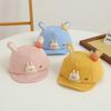 Cartoon Rabbit Ears Cartoon Peaked Hat Soft Brim Sun Hat Cute Sunshade Visors  Boys Girls Kids