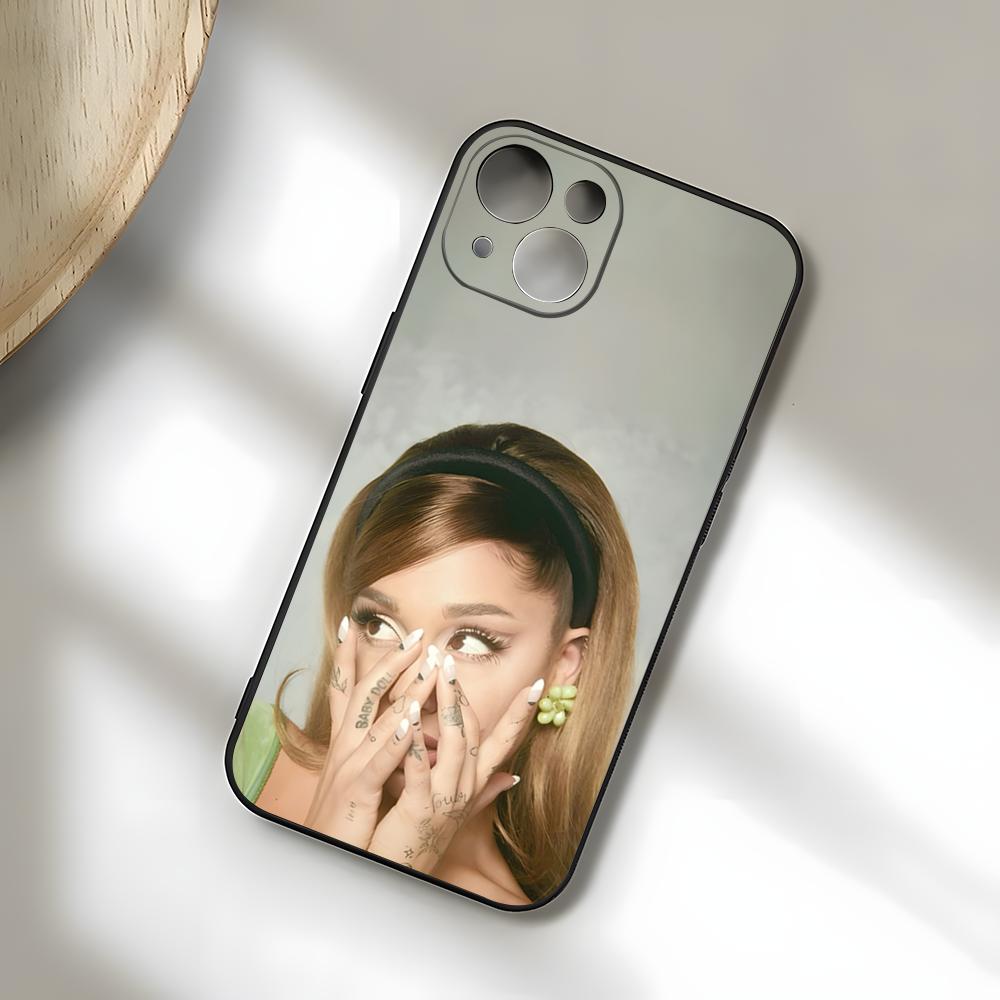 Singer Ariana Grande Phone Case For IPhone 17 Pro Max 15 Pro 16 14 Plus 12 13 Mini 11 Pro Shockproof Soft Cover