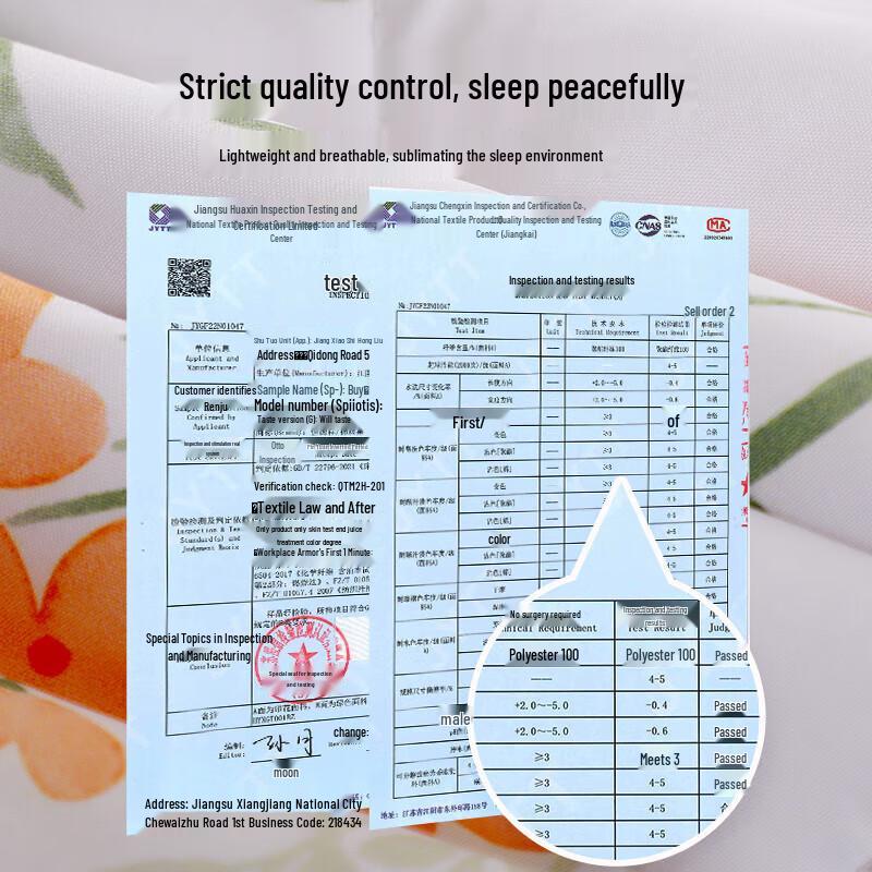 Hengyuanxiang Floral Soft Summer Quilt