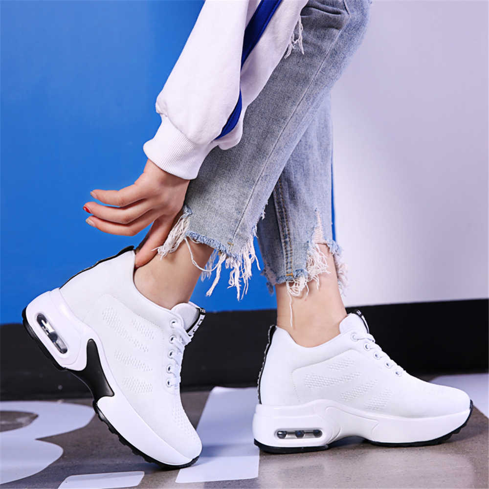 Fashion High Performance With Inner Wedge Platform Women Shoes Oxford Womens Heels Shoes Golf Shoes For Woman Sneakers Sport