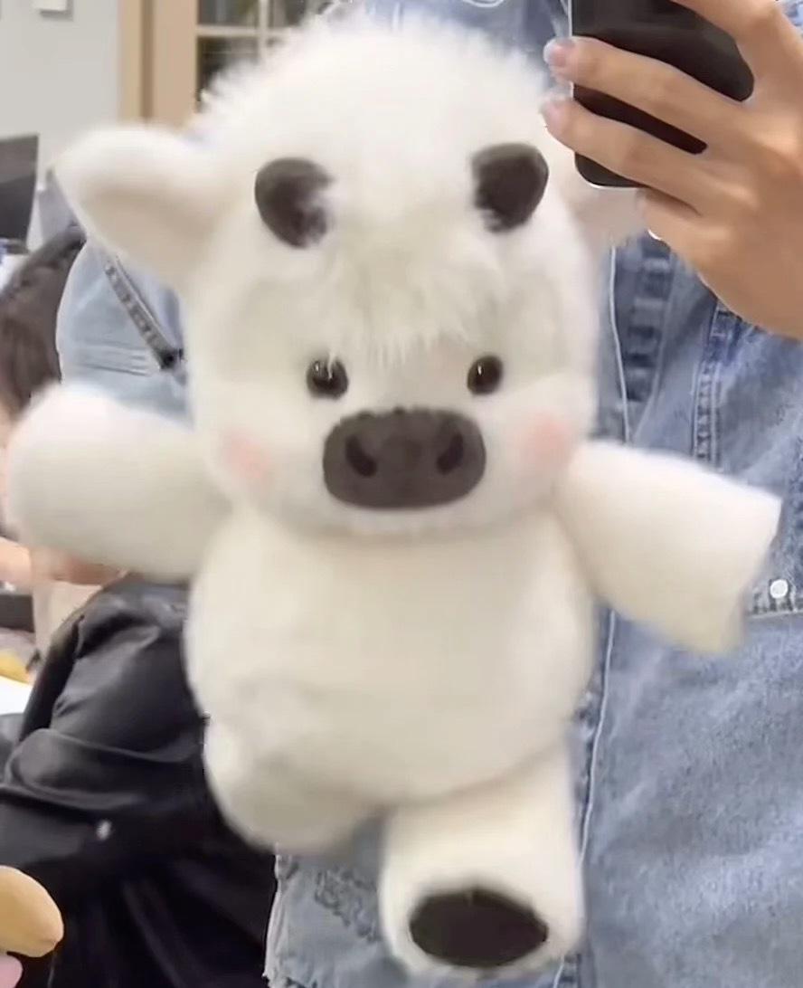 

Високоякісна плюшева іграшка Шотландської високогірної худоби - Мила лялька-інтернет-знаменитість Подарунок 35 cm