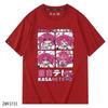 2025 New Anime Kasane Teto Cosplay Cartoon Printed Short Sleeve TShirt Casual Tee Fashion Vintage Shirts Versatile In Summer