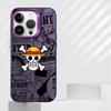 Soft Shell Case for iPhone 11 12 13 Pro Max 14 15 16 Plus 16e One Piece Bone Logo