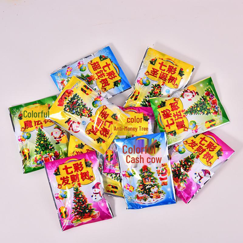 Colorful Paper Tree Blossom: Watering Christmas Gift for Kindergarten