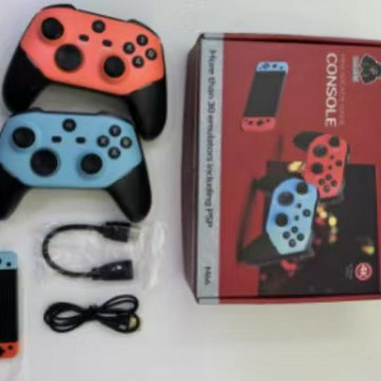 Игровая консоль M66 4K HD для дома с беспроводным 3D-джойстиком 64GB