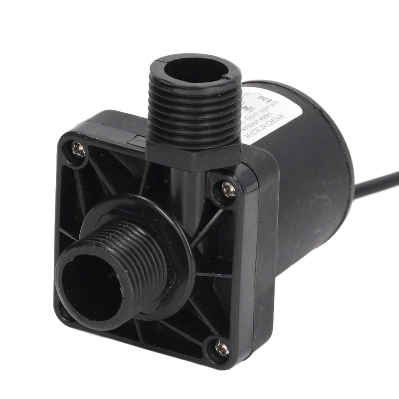 Small Submersible Pump Safe Stable Performance Power Saving Quiet Fountain Water Pump DC12V 20W 800L/h