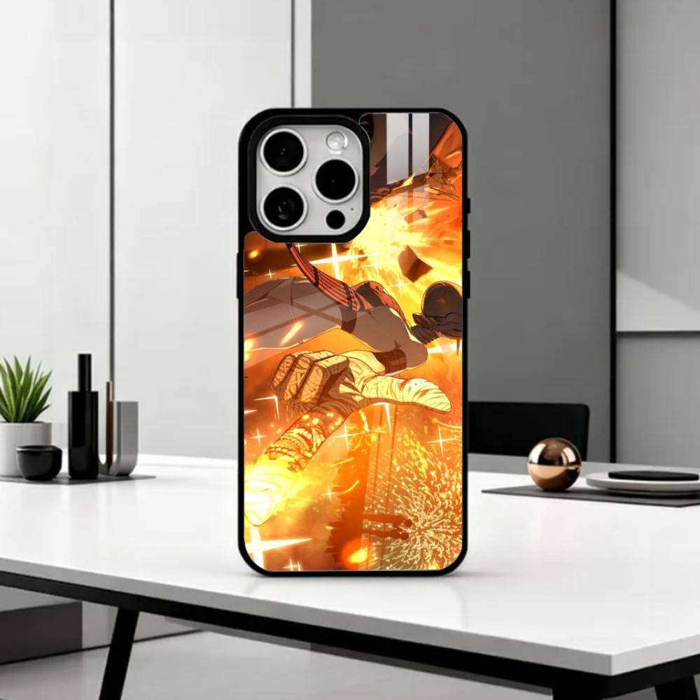 C-Chain-saw Man Reze Phone Case For iPhone17,16,15,14,13,12,11 Plus,Pro Max Magnetic For Magsafe Wireless Charging