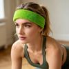 4 Stück/Set Damen Stirnband Armband Bein Yoga Pilates Fitnessstudio Wärmer Schweißabsorbierend Gestrickt Wadenkompressionsmanschette Training
