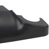 Black Shockproof Lower Mirror Cover Cap, Rearview Mirror Lower Trim Covers Replacement for Subaru Impreza Legacy Outback Ascent (Left: 91054FL20A)