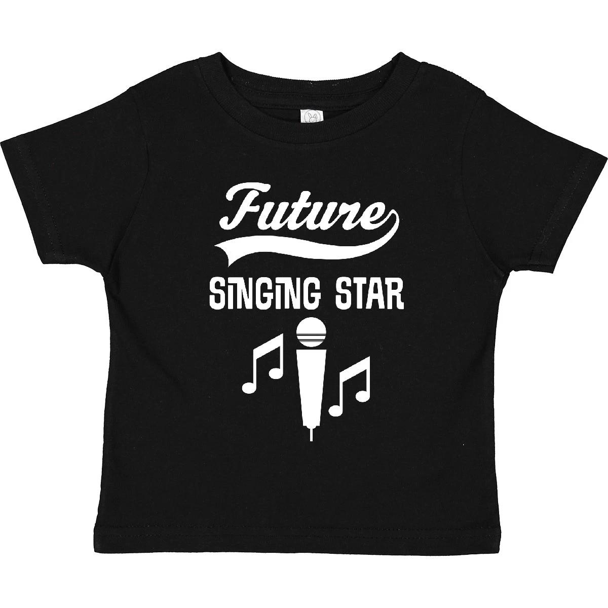 Inktastic Future Singing Star Childs Music Toddler T-Shirt Singer Sing Boys Kids 150