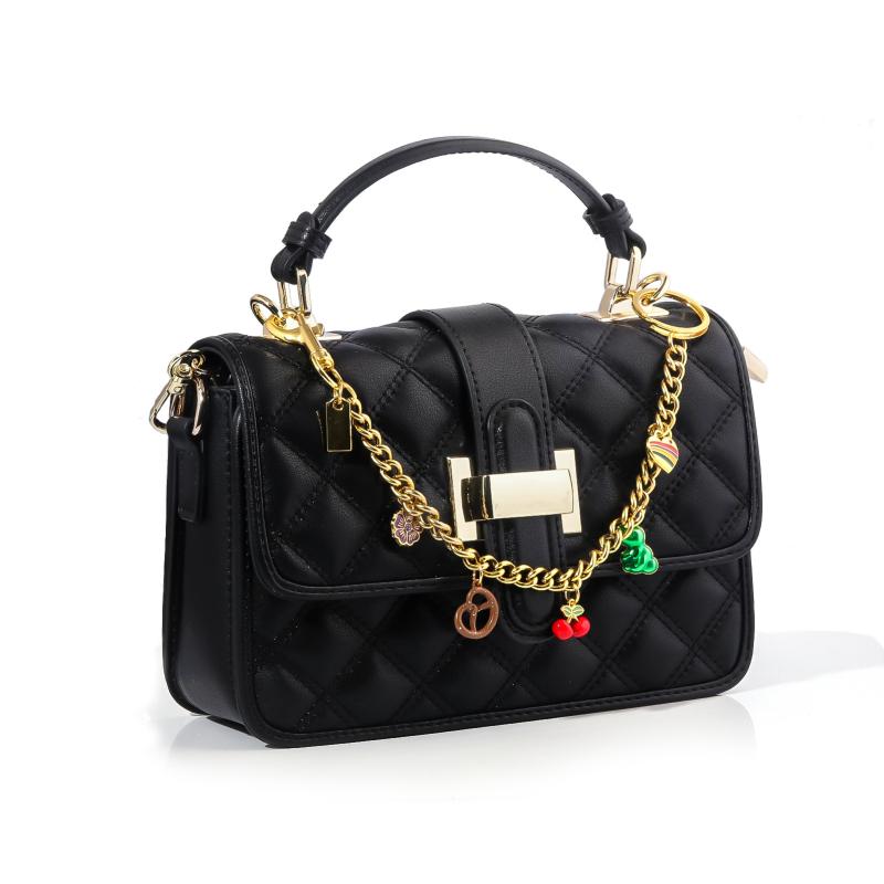 Cute  Bag Keychain Flower Cherries And Cookies Pendant Bag Chain For Women Bag Charm Cute Accessories Jewelry Gifts