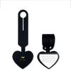 Boarding Pass Love Shape PU Luggage Tag Airplane Suitcase Tag Information Card  Men