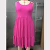 Women's Summer Casual   A Line Dress Tiered Sleeveless Sundresses Beach Vacation Outfits