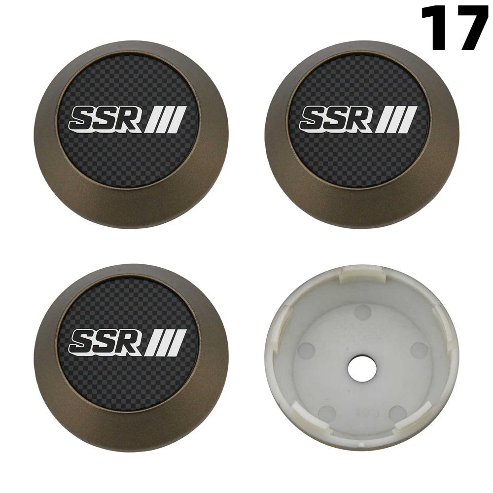 1Set/4PCS 65MM & 68MM Cap For Rims SSR XXR Emblem Wheel Center Cap Sport Car Logo Wheel Cover Hub Caps