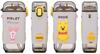 Skater Square Straw with Cover and Shoulder Disney Winnie the Pooh Bottle, Medium, 450ml, One-Push Opening, Strap, Design, PSQ5ST-A