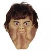Double Chin Mask Funny Adult Full Face Latex Halloween Horror Party Costume Prop