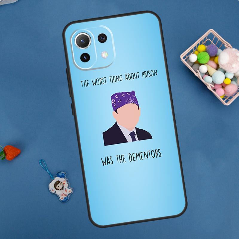 

The Office Prison Mike Case For Xiaomi 11T 12T 13T 14T Pro 13 14 15 Ultra POCO X7 Pro X3 X5 X6 M6 F5 F6 Pro Cover Xiaomi 13T (13T Pro)