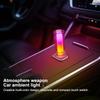 Car Interior USB LED RGB Night Light 5V Candle Style Bulb Retro Design for Camping and Travel