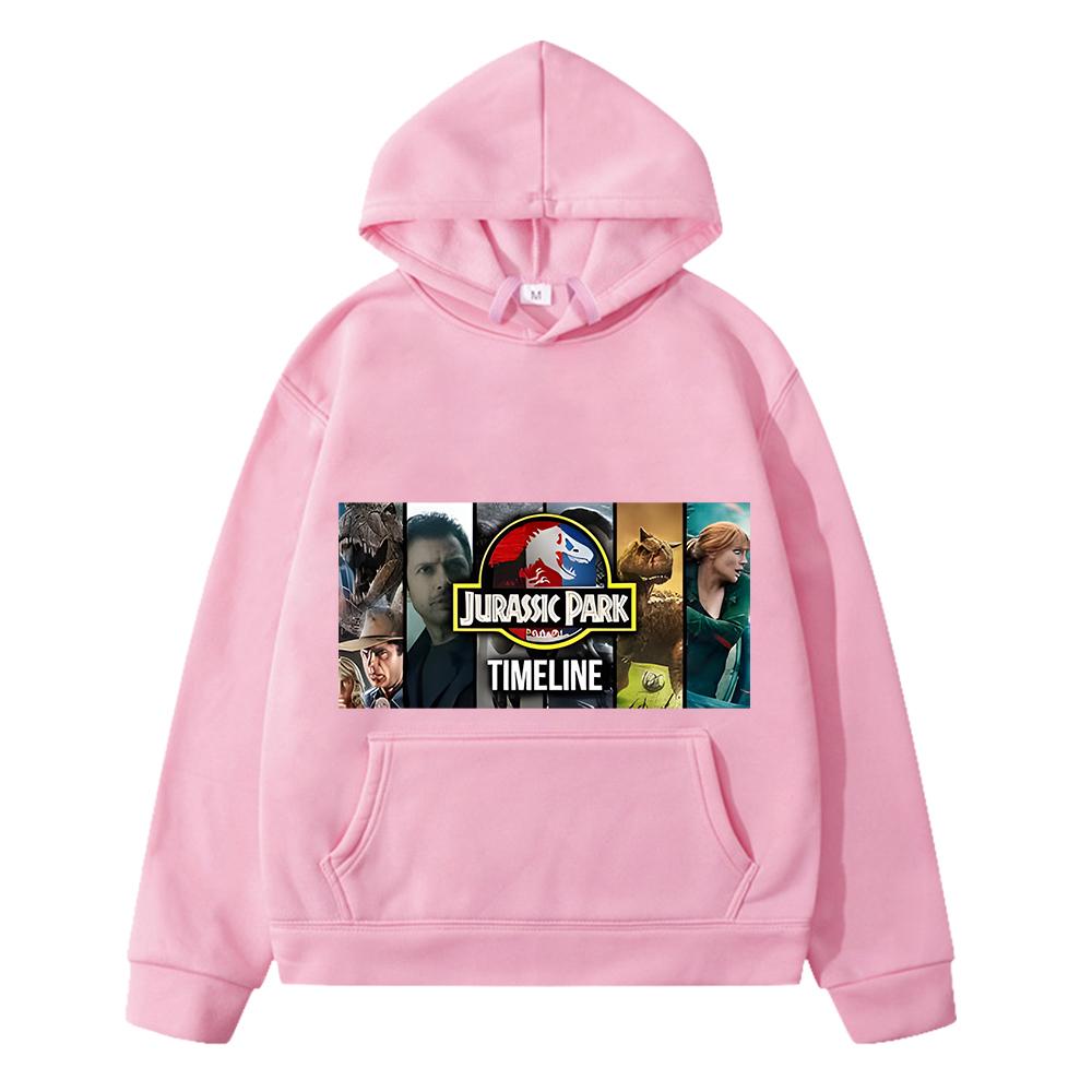 Jurassic World Dinosaur Children Hoodies Cartoon Sweatshirts Fleece Pullover Casual Anime Hoodie Y2k Sudadera Boys Girls Clothes