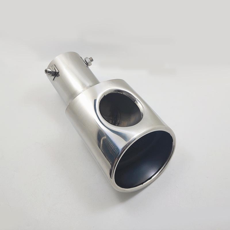 Avgasrör i rostfritt stål, spegelsilver, för Cruze/Civic