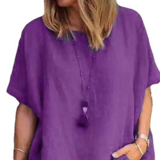 2 Teile/satz Frauen Top Shorts Set O Hals Kurze Ärmel Lose Elastische Taille Einfarbig Atmungsaktiv Soft Casual Homewear Zwei-stück Sport T-shirt Hose