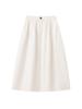 Louvre Korean Style High Waist Buttoned Elastic 3D Slimming Long Skirt - Women's Casual Spring Collection